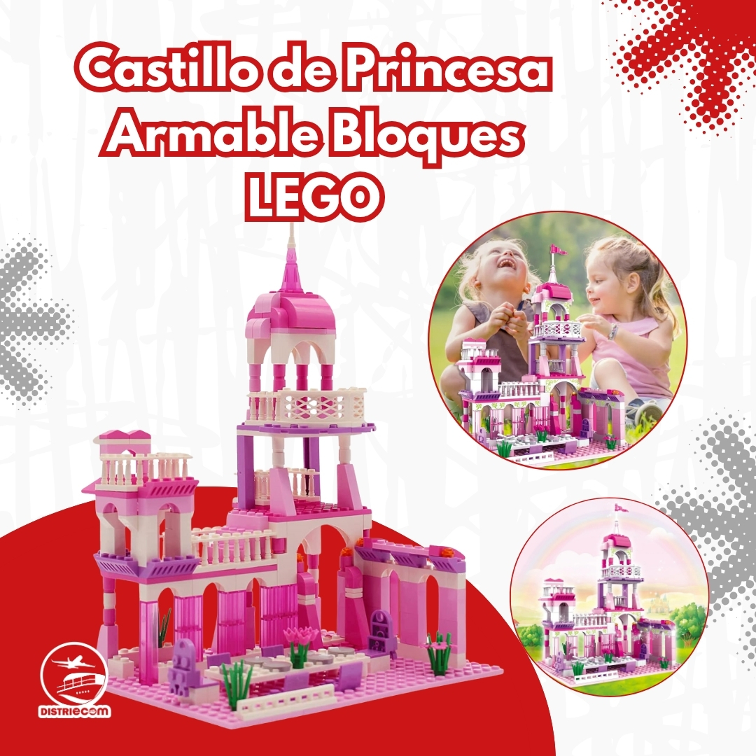Miniatura 5 de CASTILLO DE PRINCESA ARMABLE BLOQUE LEGO